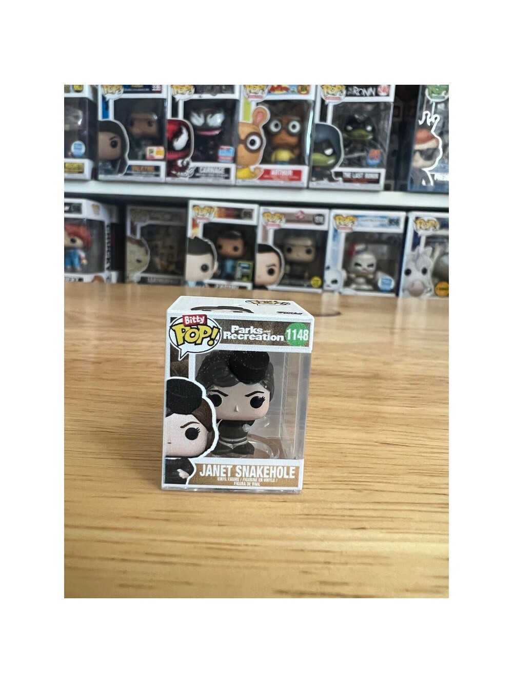 BITTY Janet Snakehole April Ludgate Parks Recreation 1-Inch Funko Pop #1148 Rec